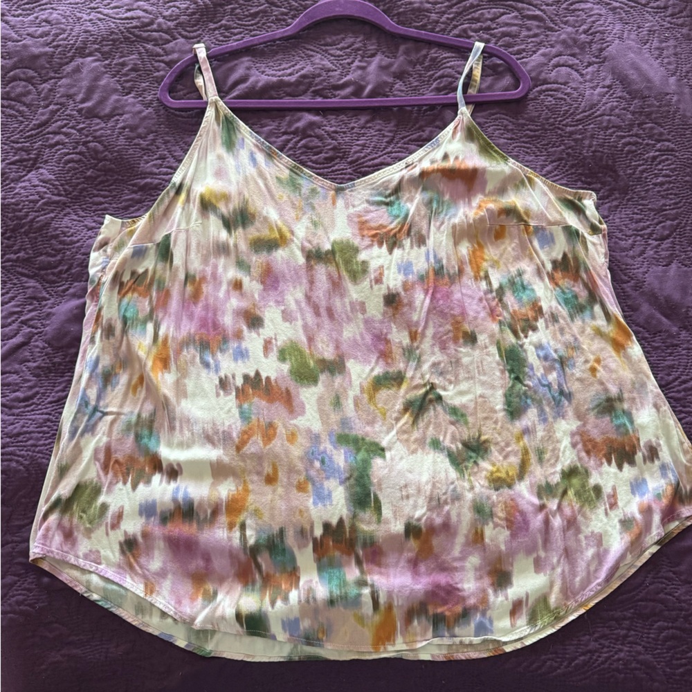 Torrid Multicolor Tie-Dye Top